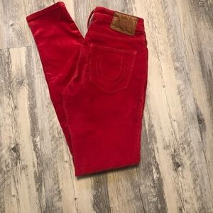 True Religion Red Pants